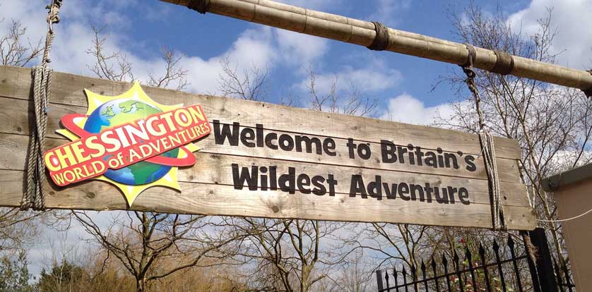 Chessington World of Adventures AND Zoo in Surrey, United Kingdom