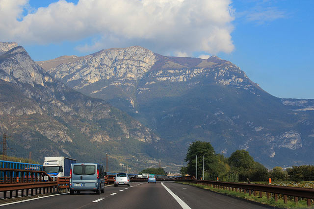 Travelling to the Dolomites