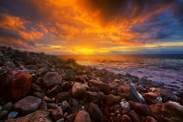 At the end of Kalalau Trail