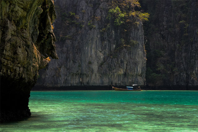 Koh Phi Phi Leh in the Andaman Sea