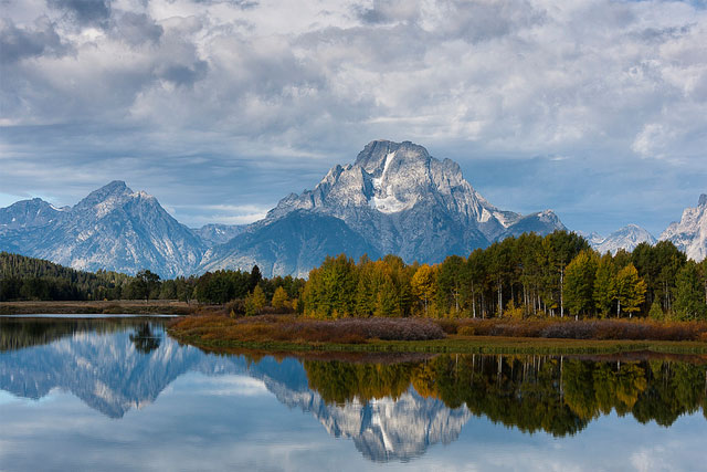 Oxbow Bend in Grand Teton NP