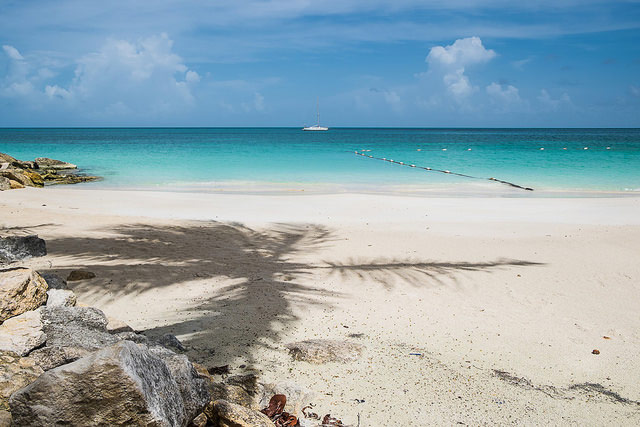 Dream beach in Antigua