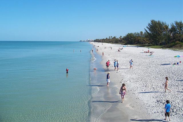 Naples beach, Florida