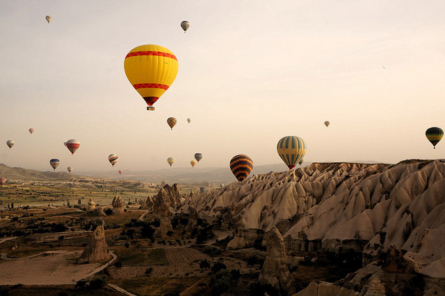Hot Air Balloons in Cappadocia