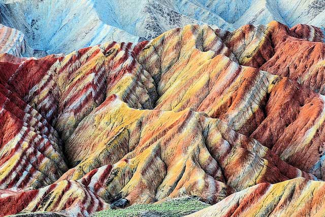 Zhangye Danxia Landform in China