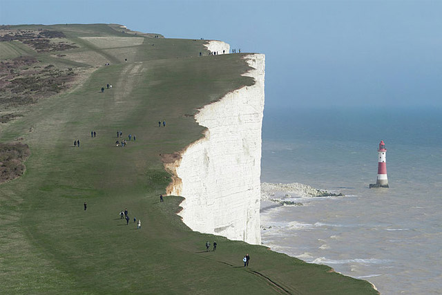Beachy Head in East Sussex, England