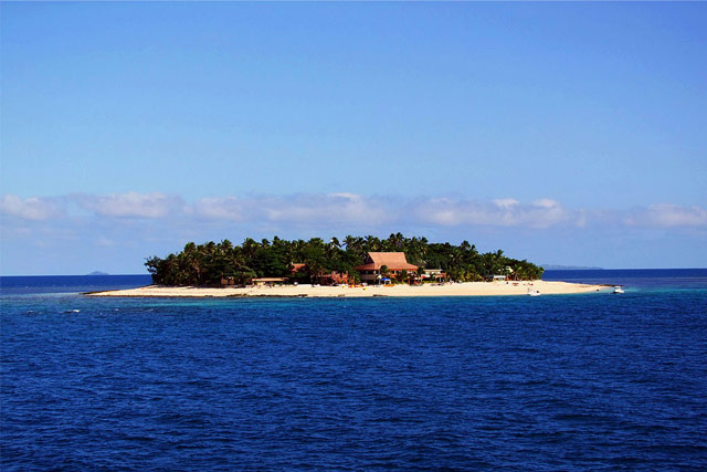One of the islands of the Mamanuca islands group