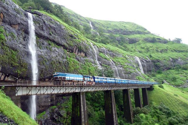 Konkan Coast India rail
