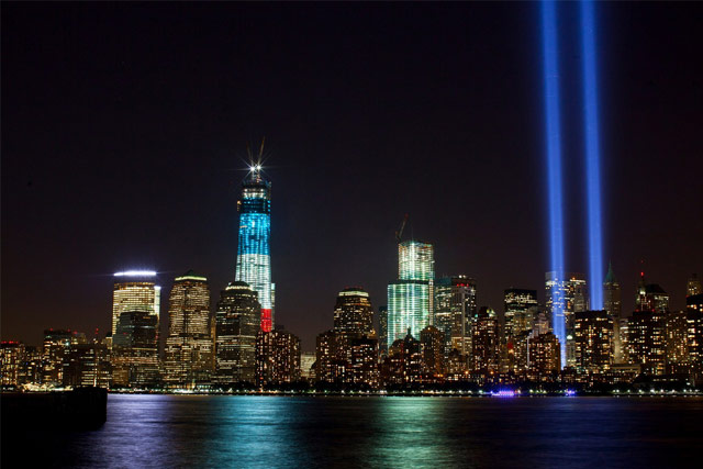Tribute in Light in 2012