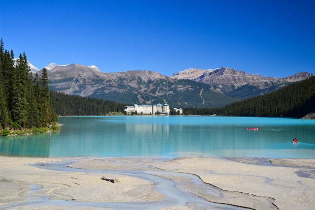 Lake Louise in Alberta, Canada