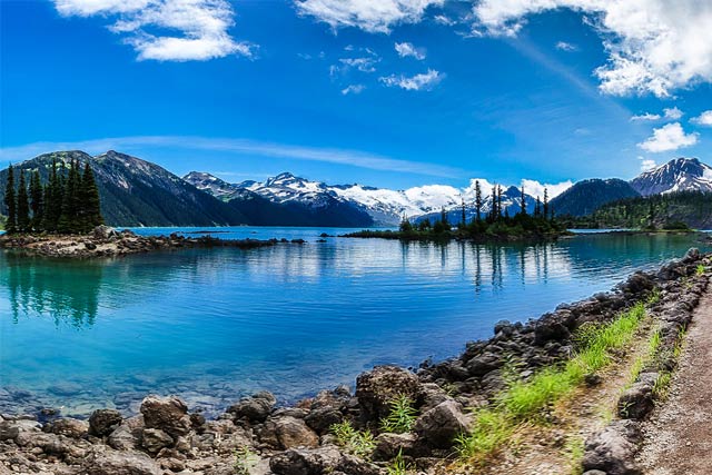 Garibaldi Lake in British Columbia, Canada