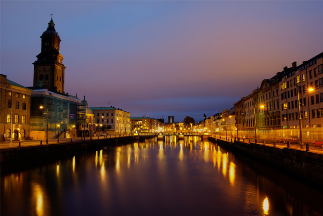 Gothenburg by night