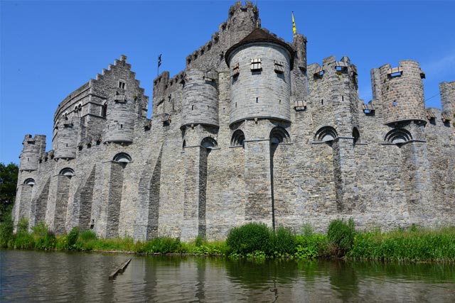 Gravensteen or Castle of the Counts in Belgium