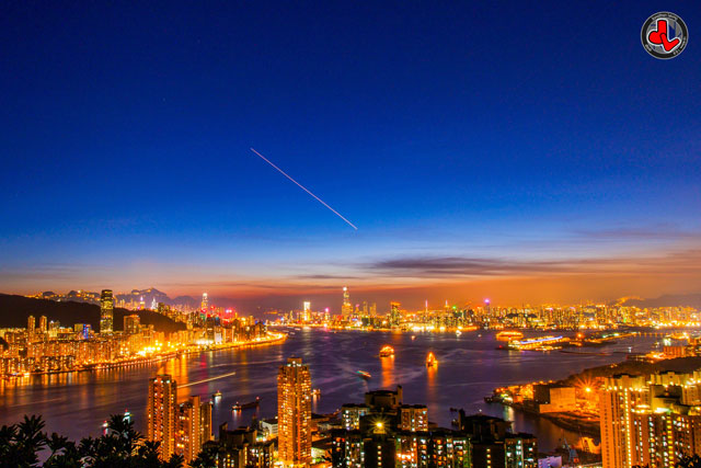 Amazing Summer Night at Victoria Harbour