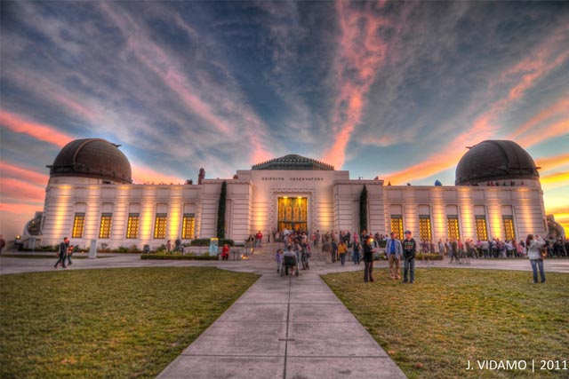 Griffith Observatory in Los Angeles, California
