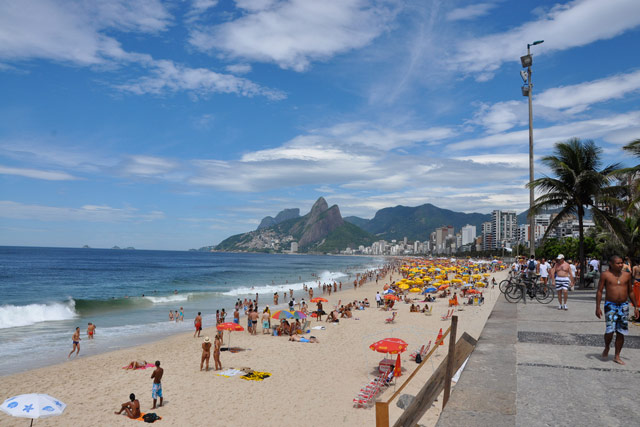 Ipanema Beach, Rio de Janeiro, Brazil 