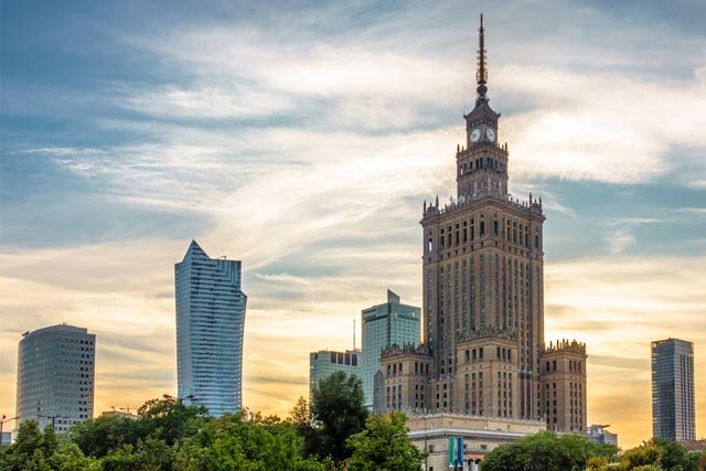 The Palace of Culture and Science in Warsaw