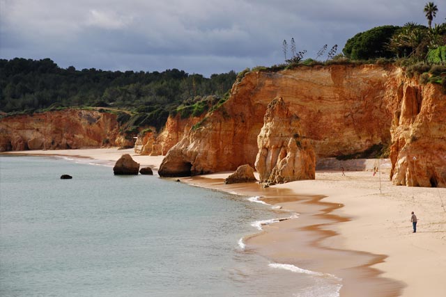 Praia do Alemão and Praia do Vau Beaches in The Algarve