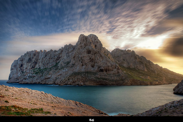 Maïre Island in southwest of the city of Marseille